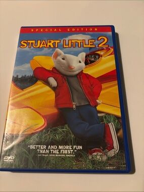 Source Unknown Stuart Little 2 DVD — Red, Yellow, Blue Cover